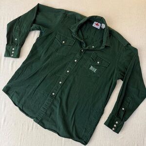 Green Button Down Shirt